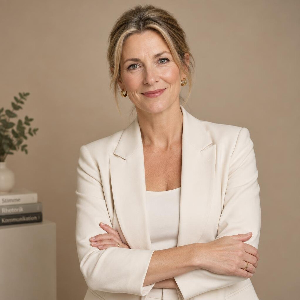 Confident professional woman standing with relaxed posture